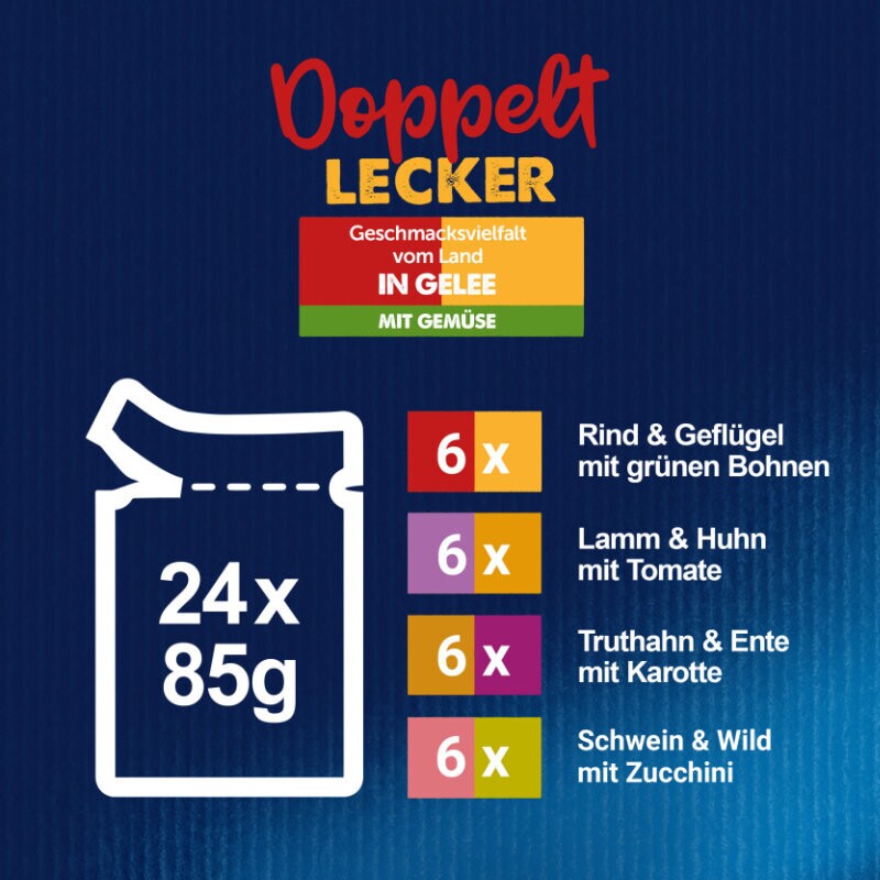 Felix Doppelt Lecker 24x85g Geschmacksvielfalt vom Land