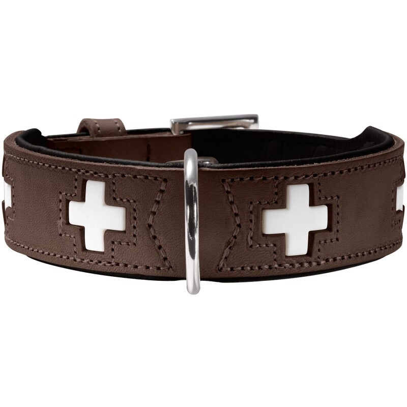 Hunter Halsband Swiss rot 32 cm