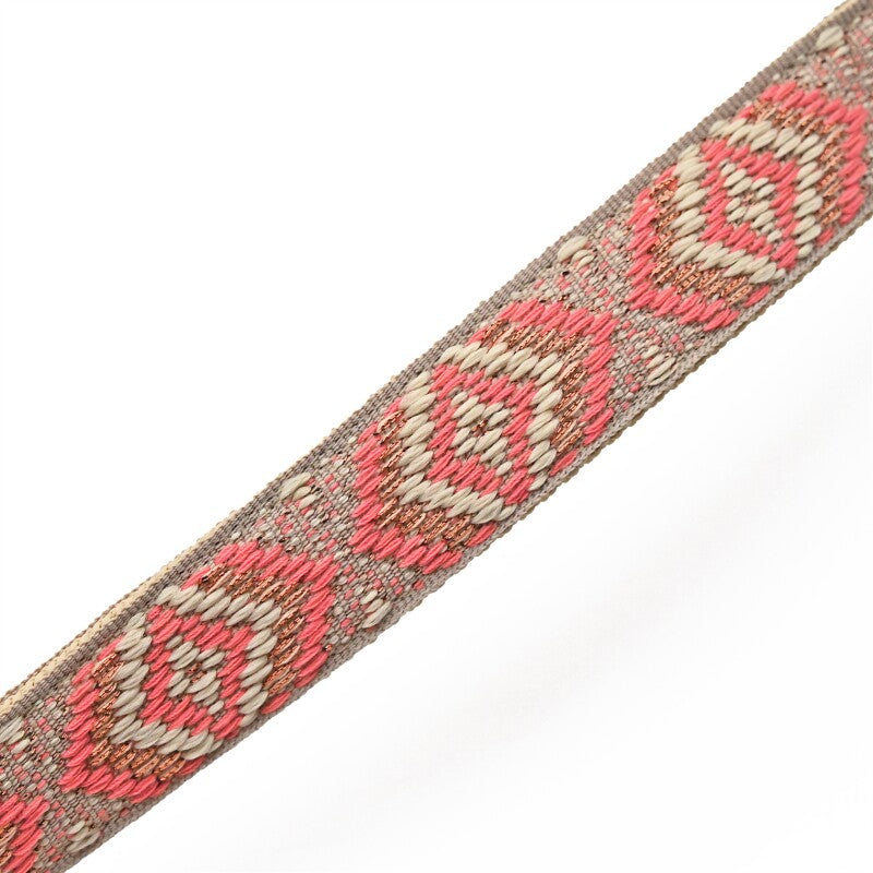 THE DOG IDEA Boho-Chic Halsband Coral L