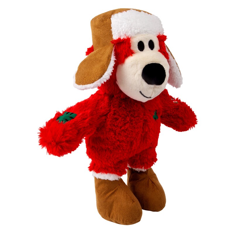 KONG Holiday Wild Knots Bear Assorted Md/Lg