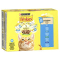 Friskies macska tasak MP lazac&tonhal&szardínia&tőkehal 12x85g