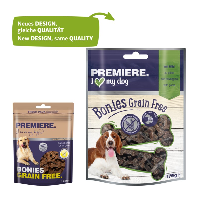 PREMIERE Bonies grain free 175g Pferd