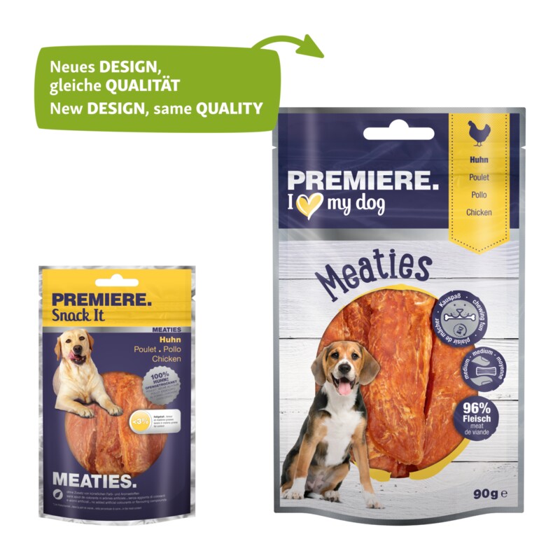 PREMIERE Pure Meaties Huhn 90 g