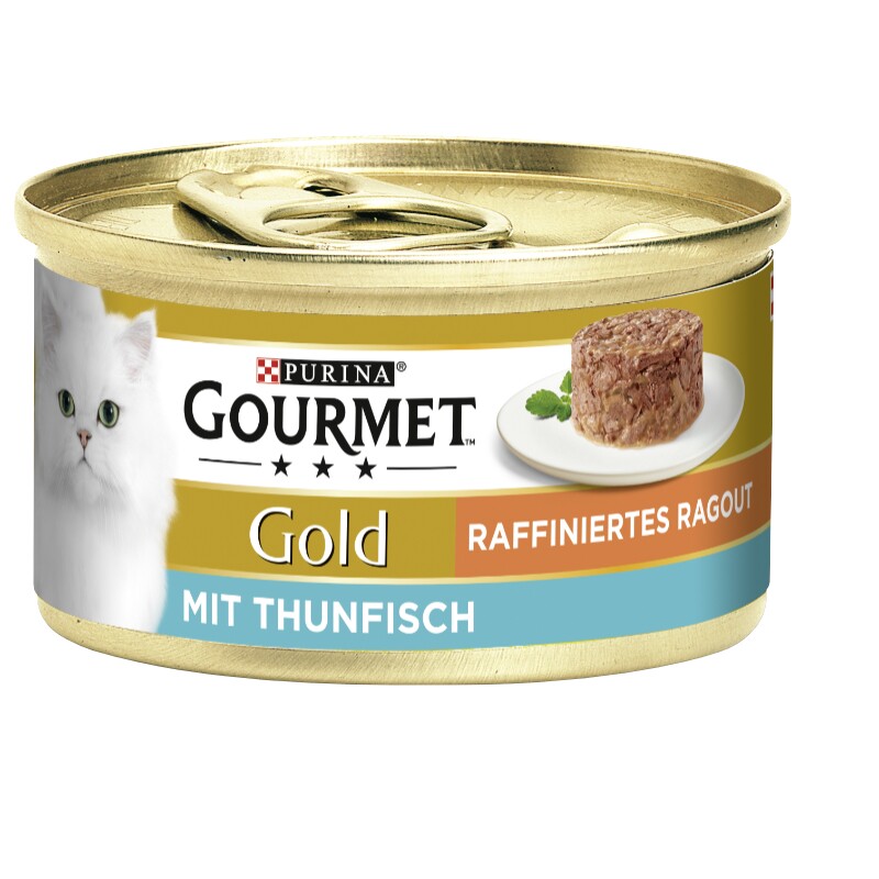 GOURMET Gold Raffiniertes Ragout 12x85g Huhn