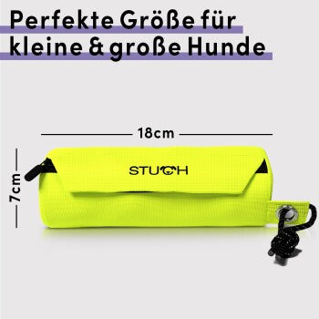 STUCH Futterbeutel - Futterdummy zum Apportieren zitronengrün