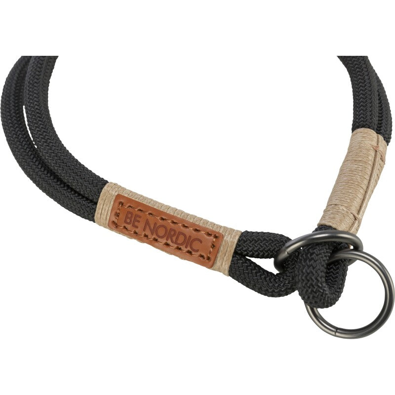 Trixie BE NORDIC Zug-Stopp-Halsband Hund schwarz XS-S
