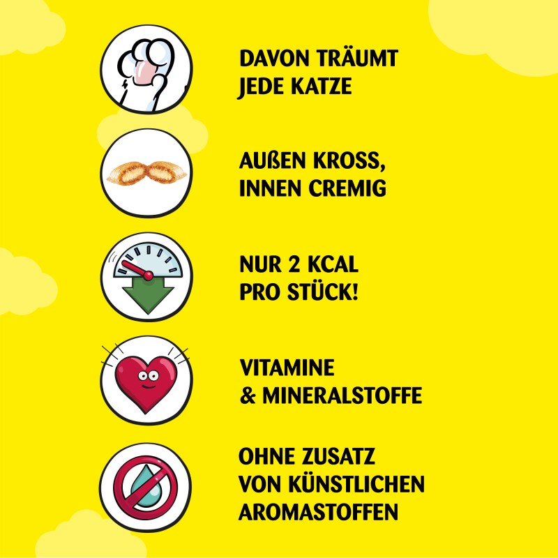 Dreamies Mix 6x60g Käse und Rind