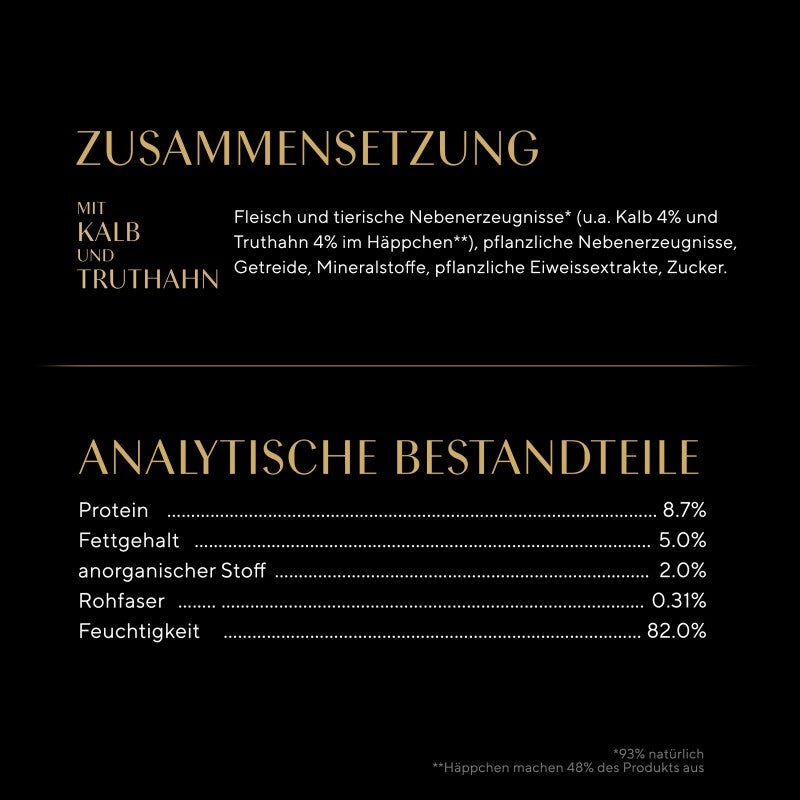 Sheba Selection in Sauce 22x85 g Kalb und Truthahn