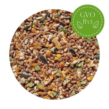 KLASEBO 25kg Premium Geflügelfutter  – Körnerfutter PLUS für gesunde & glückliche Hühner, Gänse & Enten