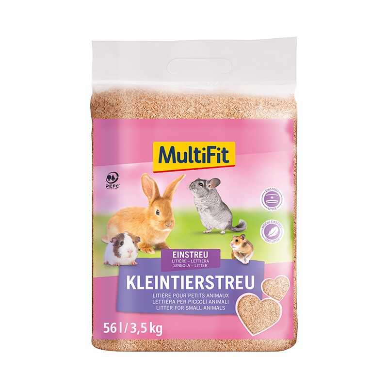 MultiFit Kleintierstreu Presspack 56 l