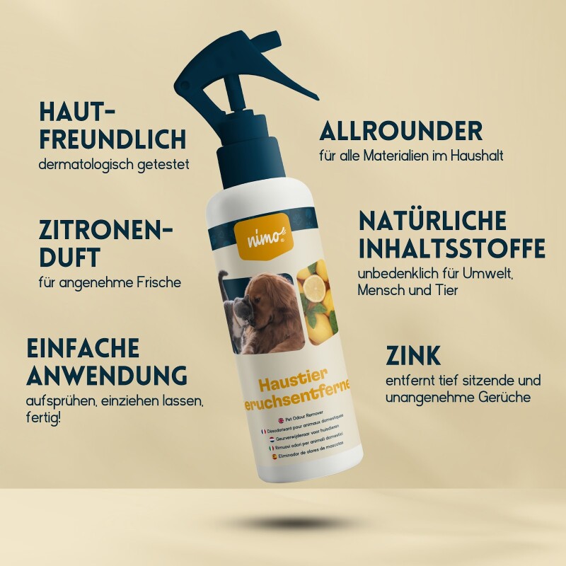 nimo Haustier Geruchsentferner 250 ml