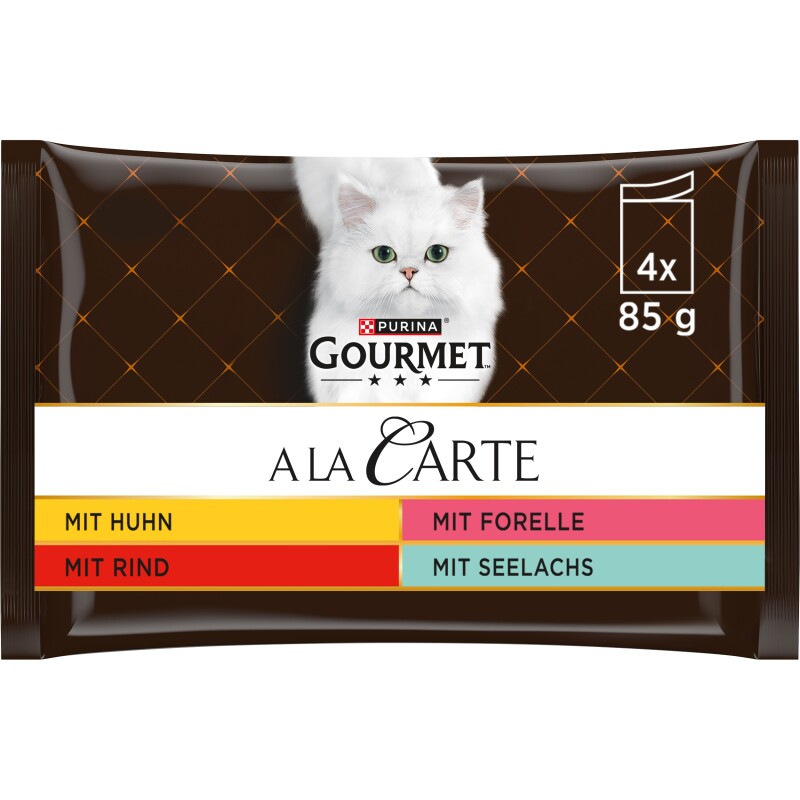 GOURMET à la Carte 4x85g Raffinessen des Küchenchefs