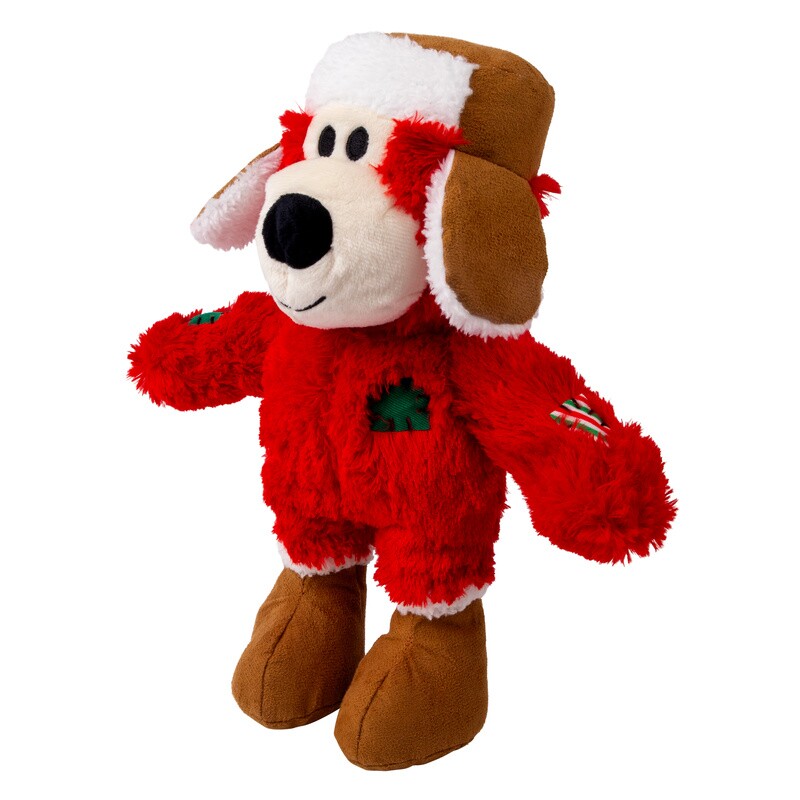 KONG Holiday Wild Knots Bear Assorted Md/Lg