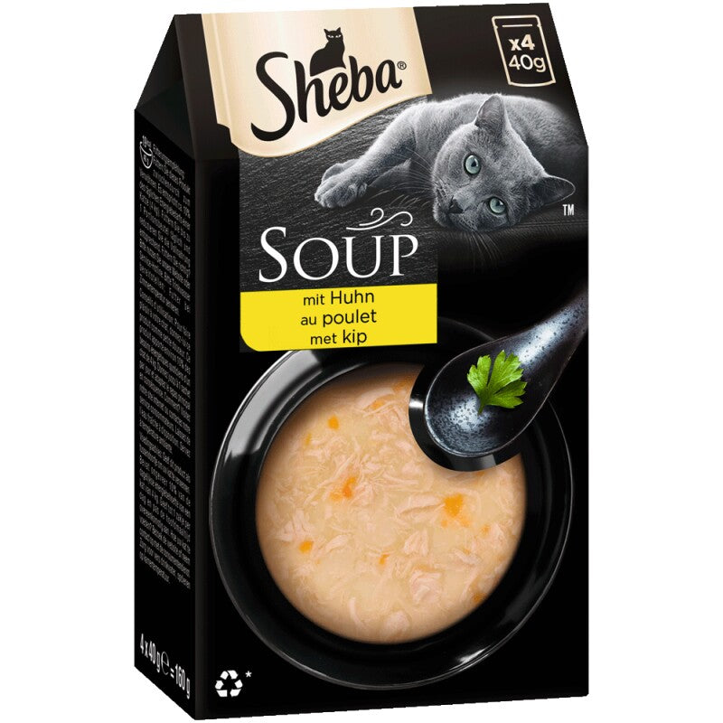 Sheba Soup 40x40g Weißfisch