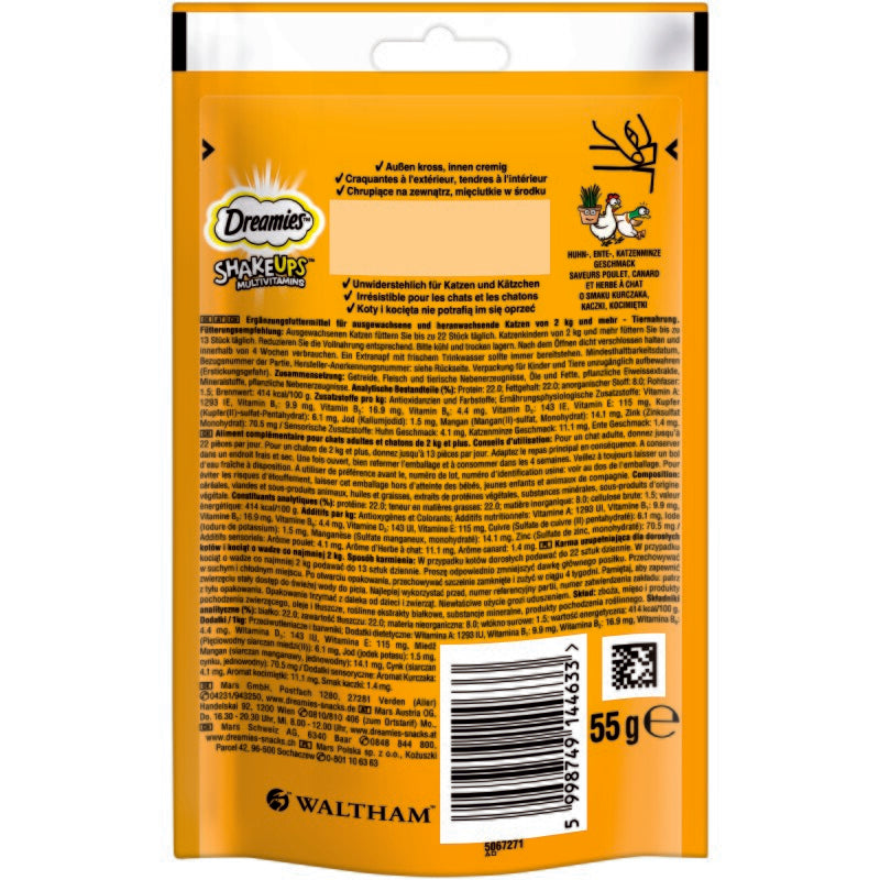 Dreamies ShakeUps 6x55g Chicken Picknick