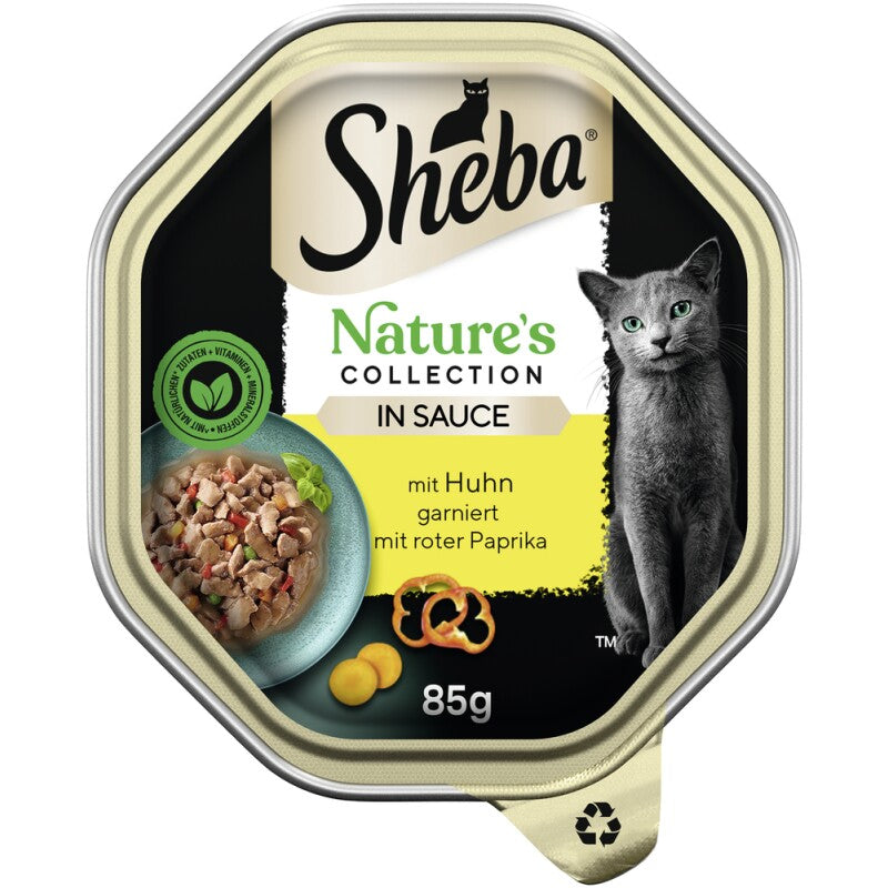 Sheba Nature´s Collection 22 x 85g in Sauce Truthahn und Pute