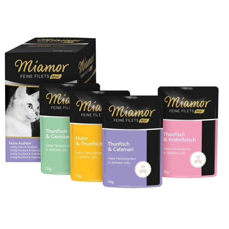 Miamor Feine Filets Mini 8x50g Mixpaket 1
