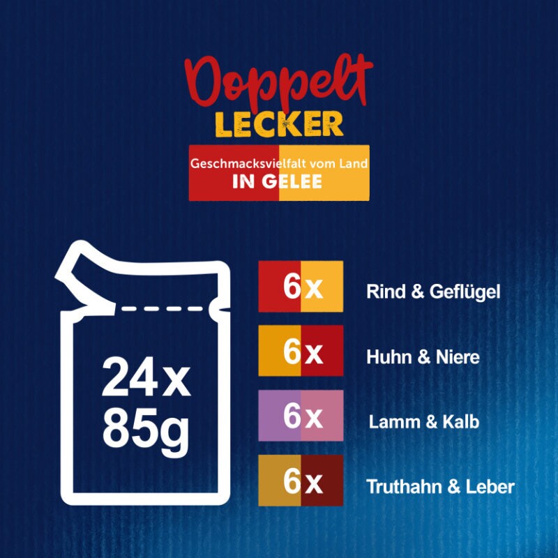 Felix Doppelt Lecker 24x85g Geschmacksvielfalt vom Land