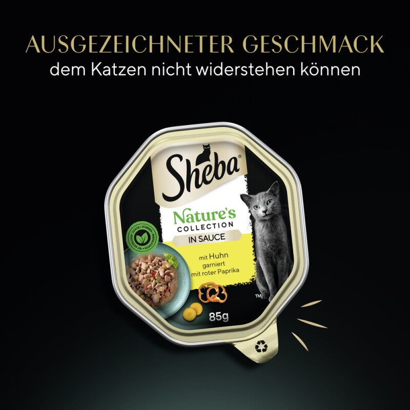 Sheba Nature´s Collection 22 x 85g in Sauce Truthahn und Pute