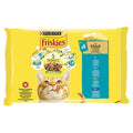 Friskies macska tasak MP lazac&tonhal&szardínia&tőkehal 4x85g