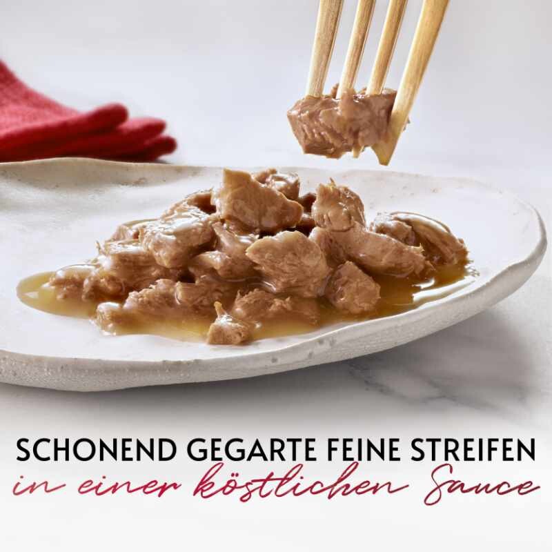 GOURMET Mon Petit Intense 8x6x50g mit Ente, Huhn, Truthahn