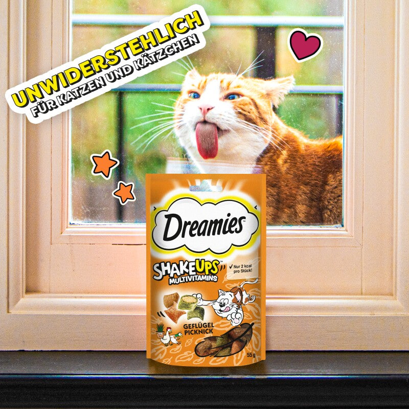 Dreamies ShakeUps 6x55g Chicken Picknick