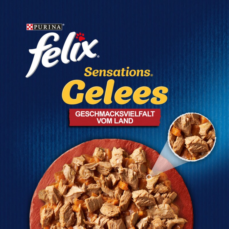Felix Sensations Gelees 12x85g Geschmacksvielfalt aus dem Wasser