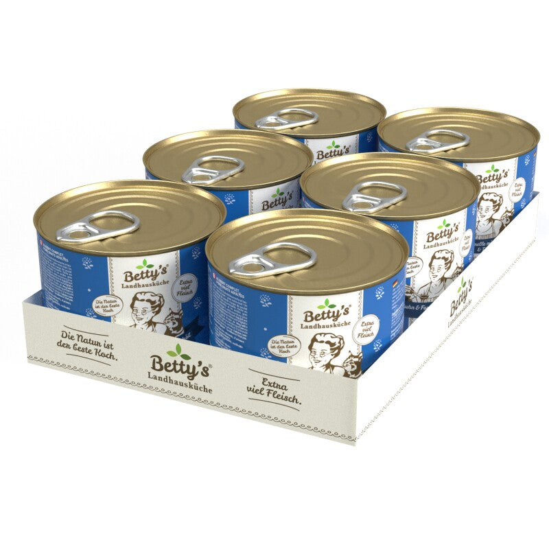Betty's Landhausküche Huhn und Forelle 6x200 g