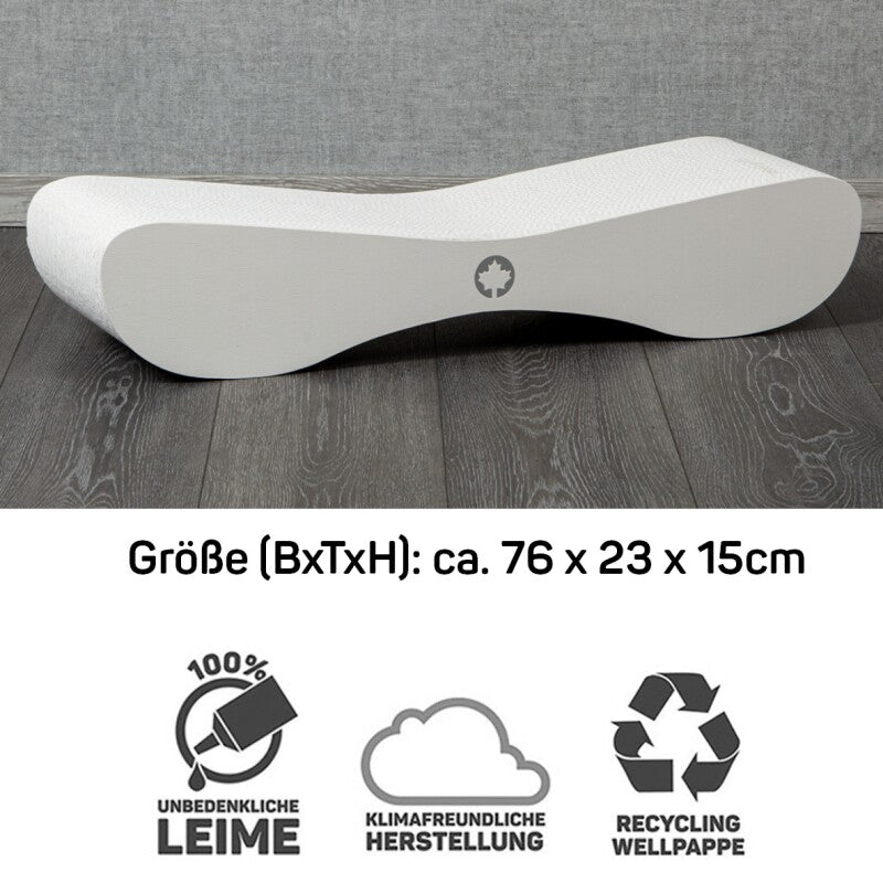 Canadian Cat Company Kratzbrett Satellite 2.0 weiß