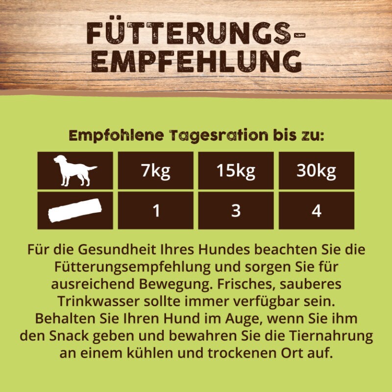 Adventuros Strips fettarm Hirsch 6x90g