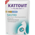 KATTOVIT Feline Diet Nassfutter Katze Gastro Adult Paté 10x85 g Ente