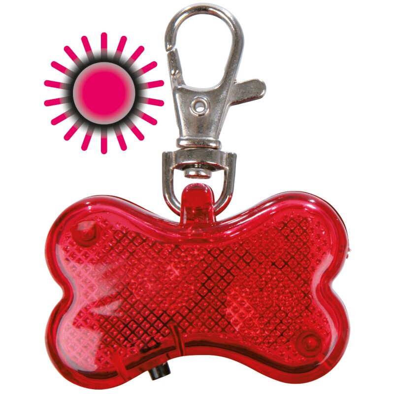 Trixie Flasher 4,5×3 cm, rot