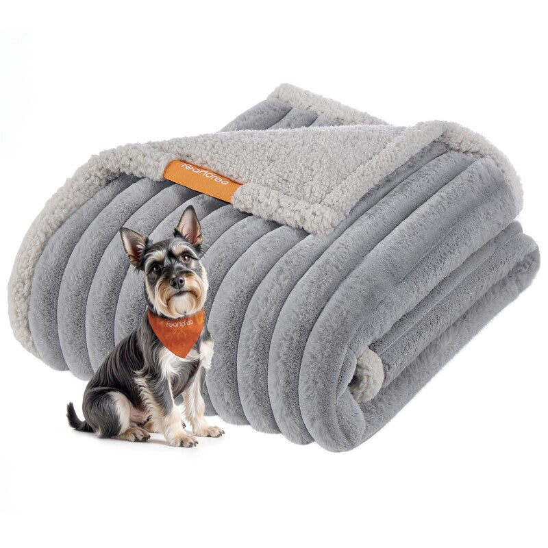 FEANDREA Hundedecke, wasserdichte Decke, beidseitig verwendbar, waschbar S