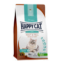 HAPPY CAT Care Trockenfutter Katze Adult, Haut & Fell 1,3 kg