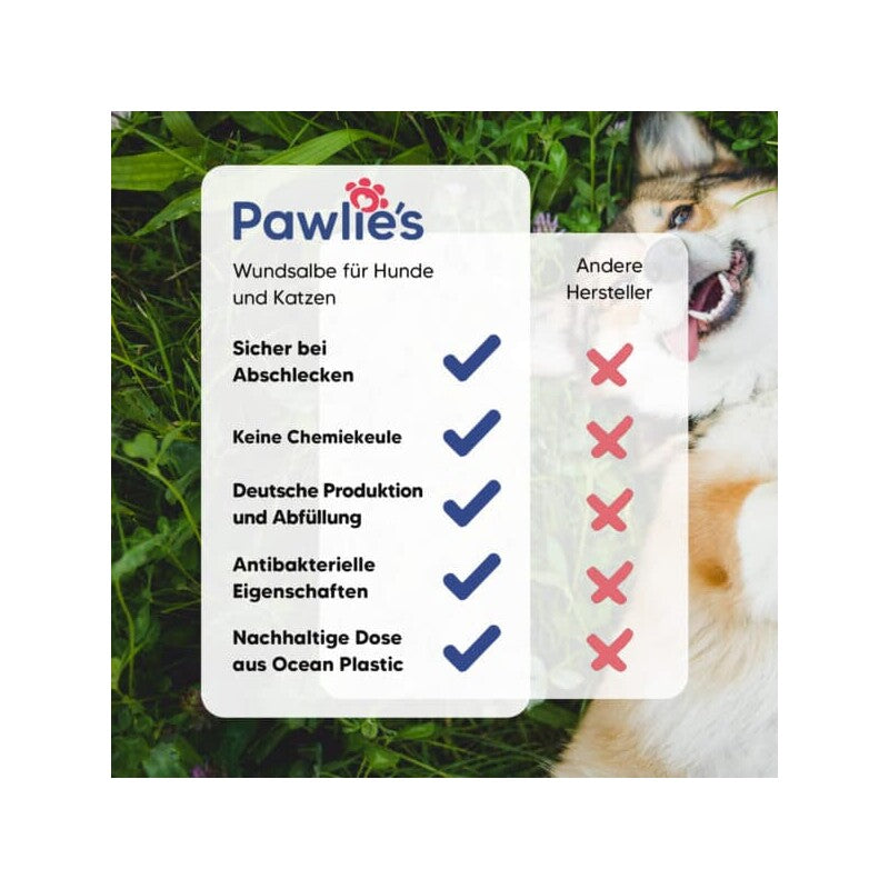 Pawlie's Pawlies Wundsalbe für Hunde & Katzen (50ml)