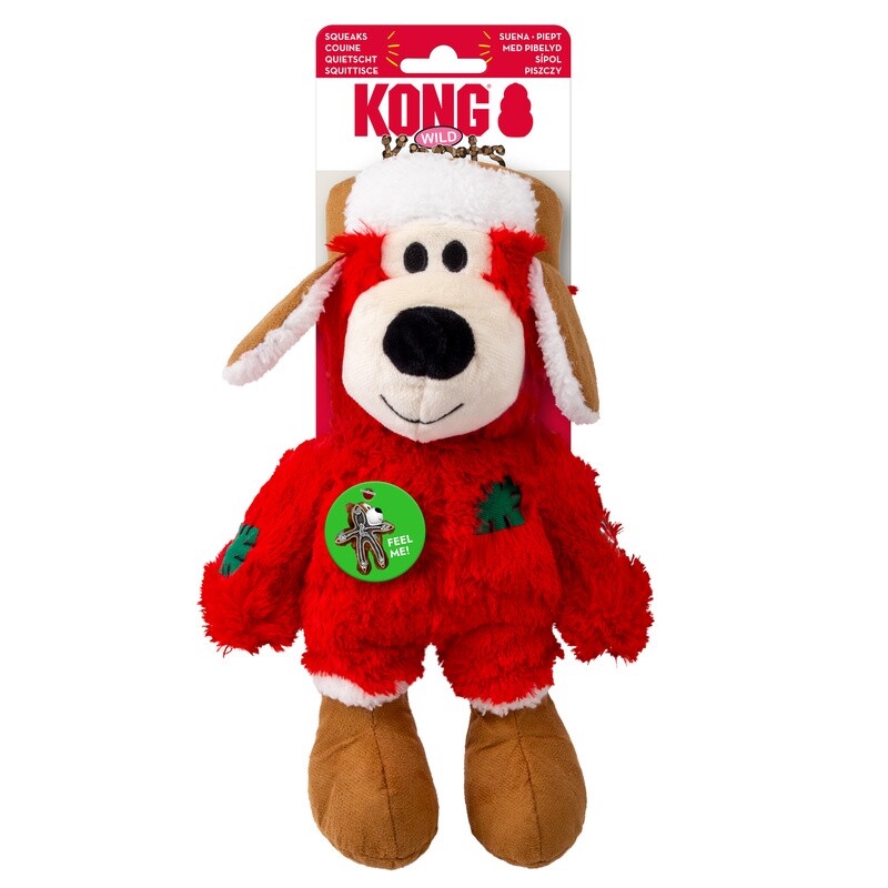 KONG Holiday Wild Knots Bear Assorted Md/Lg