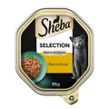 SHEBA macska tálka szárnyas 22x85g