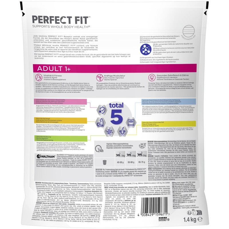 PERFECT FIT Adult 1+ Reich an Lachs 750 g