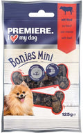 Premiere Bonies Mini kutya jutalomfalat marha 125g
