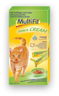 MultiFit Snack Cream macska jutalomfalat májas 7x15g