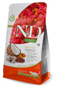 N&D Quinoa Skin&Coat száraz macskaeledel hering 300g