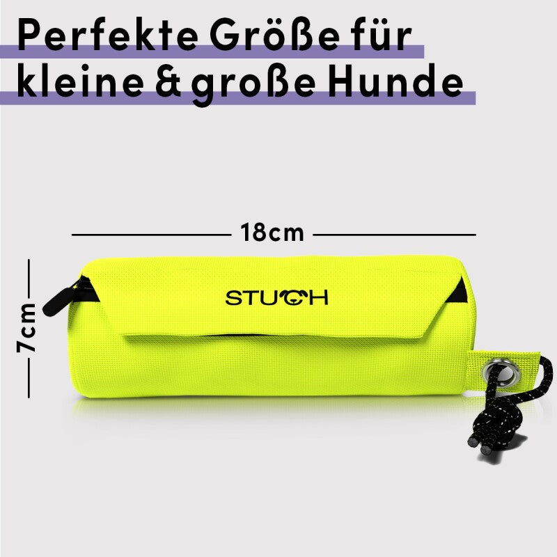 STUCH Futterbeutel - Futterdummy zum Apportieren zitronengrün
