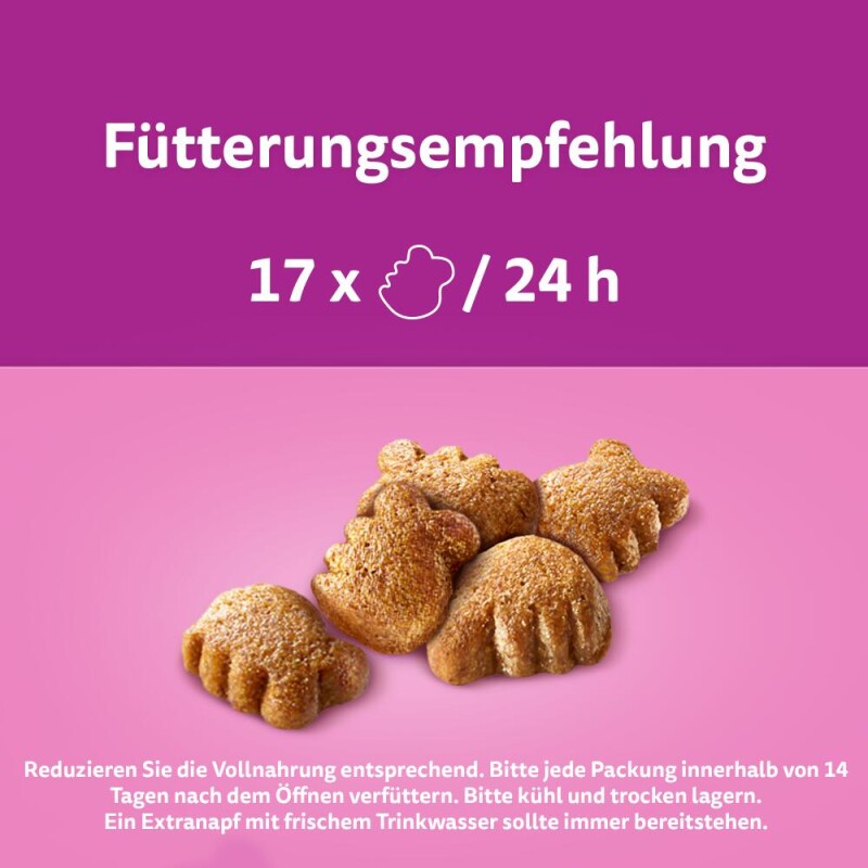 Whiskas Snacks, Dentabites, Huhn 6x40 g