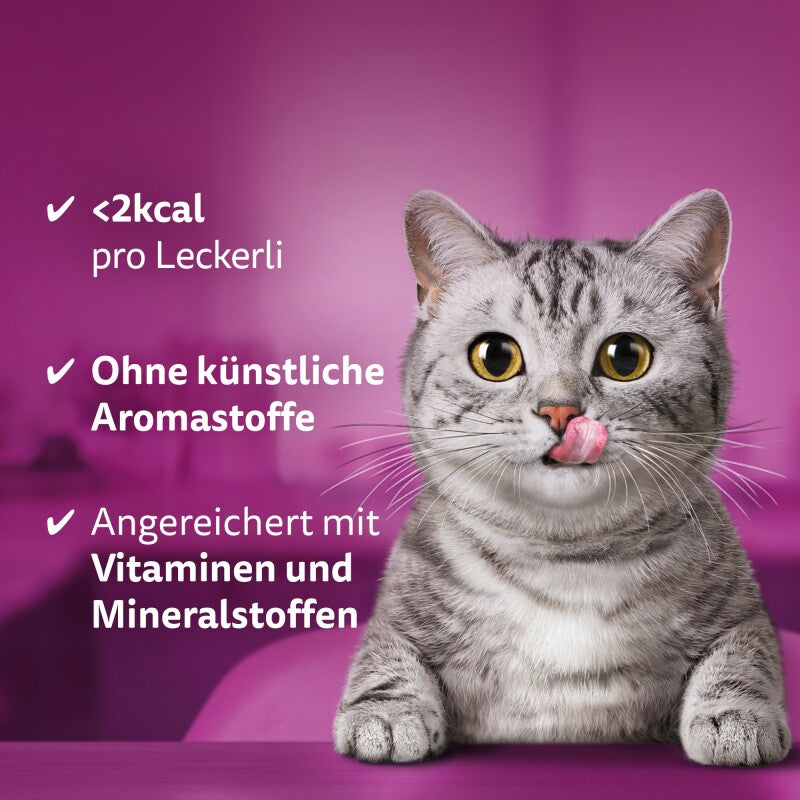 Whiskas Knuspertaschen Mega Pack 180g Lachs