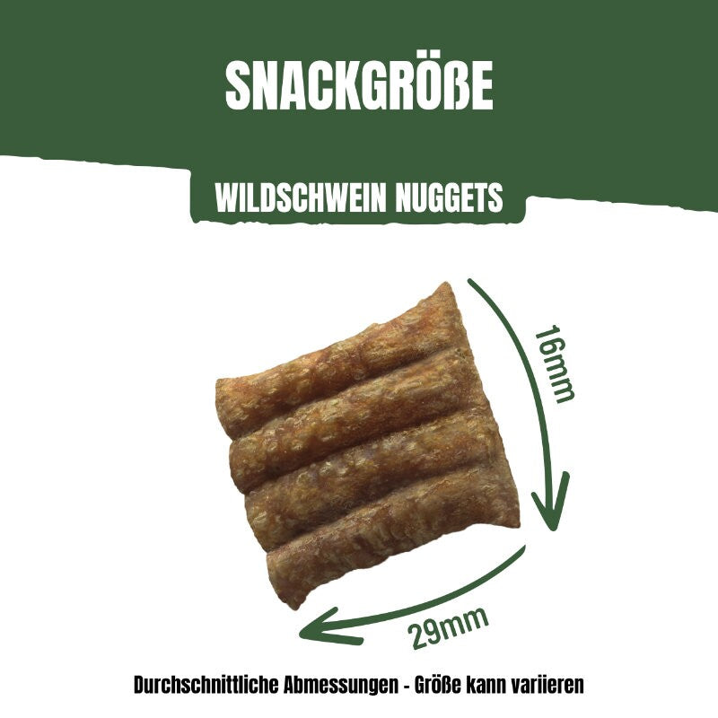 Adventuros Nuggets fettarm Wildschwein 6x90g