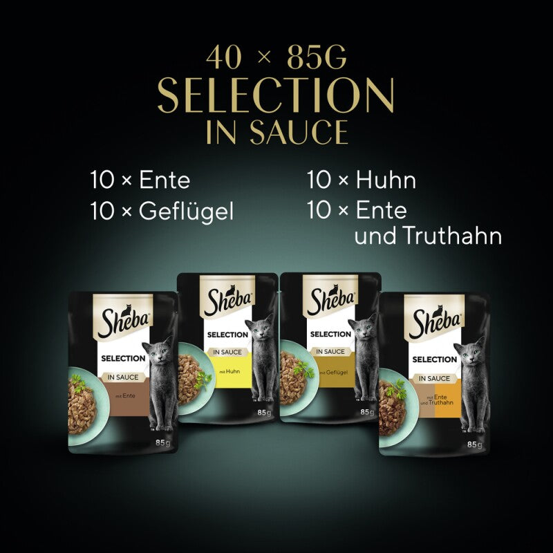 Sheba Selection in Sauce 40x85g