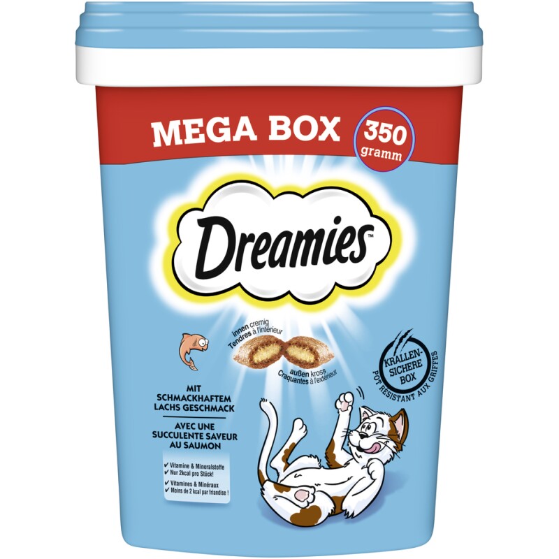 Dreamies Mega Box 350g Thunfisch
