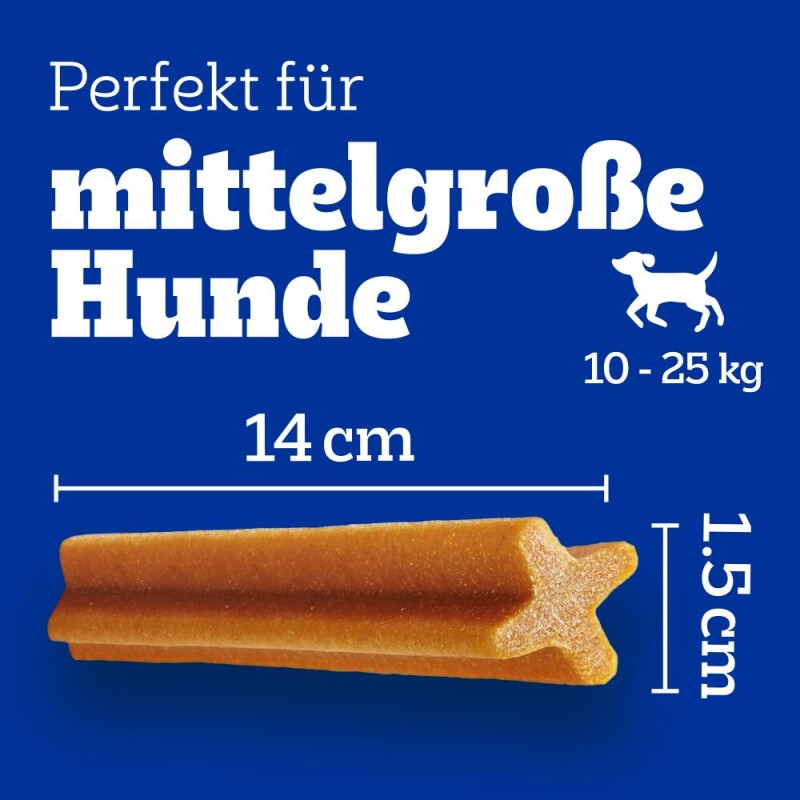 Pedigree Zahnpflege Dentastix Multipack für mittelgroße Hunde 56 Stück