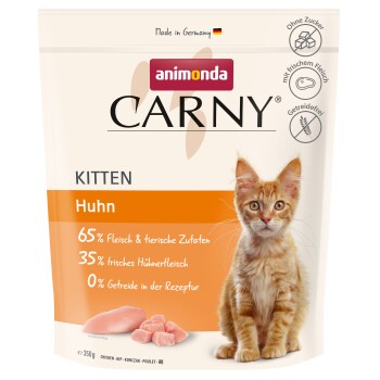 animonda Carny Trockenfutter Katze Kitten Huhn 350 g