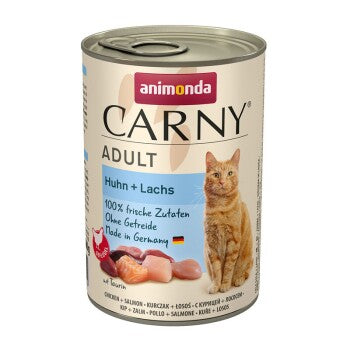 animonda Carny Nassfutter Katze Adult 6x400 g Rind und Huhn